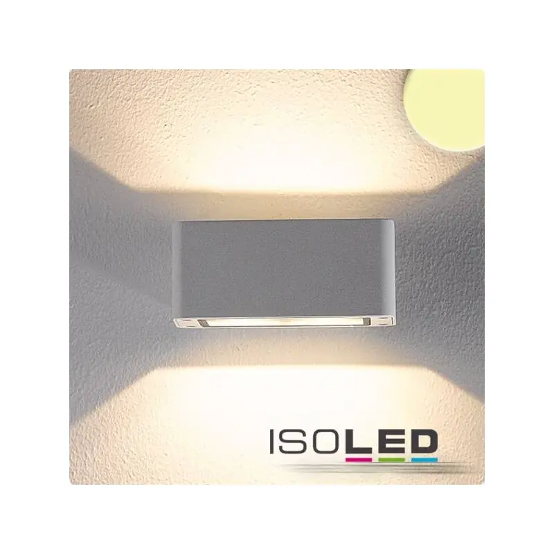 LED Wandleuchte Up&Down 4x3W CREE weiß 3000K warmweiß IP54 EEK G [A-G] Abverkauf