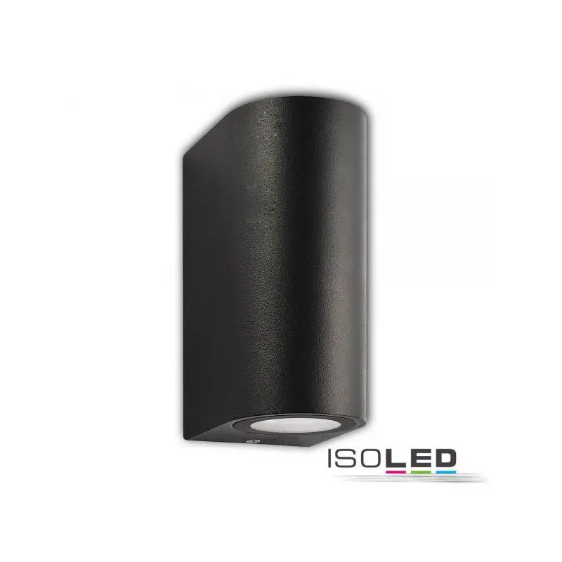 Wandlampe Siara Up&Down 2xGU10 schwarz IP54 exkl. Leuchtmittel Neuheit