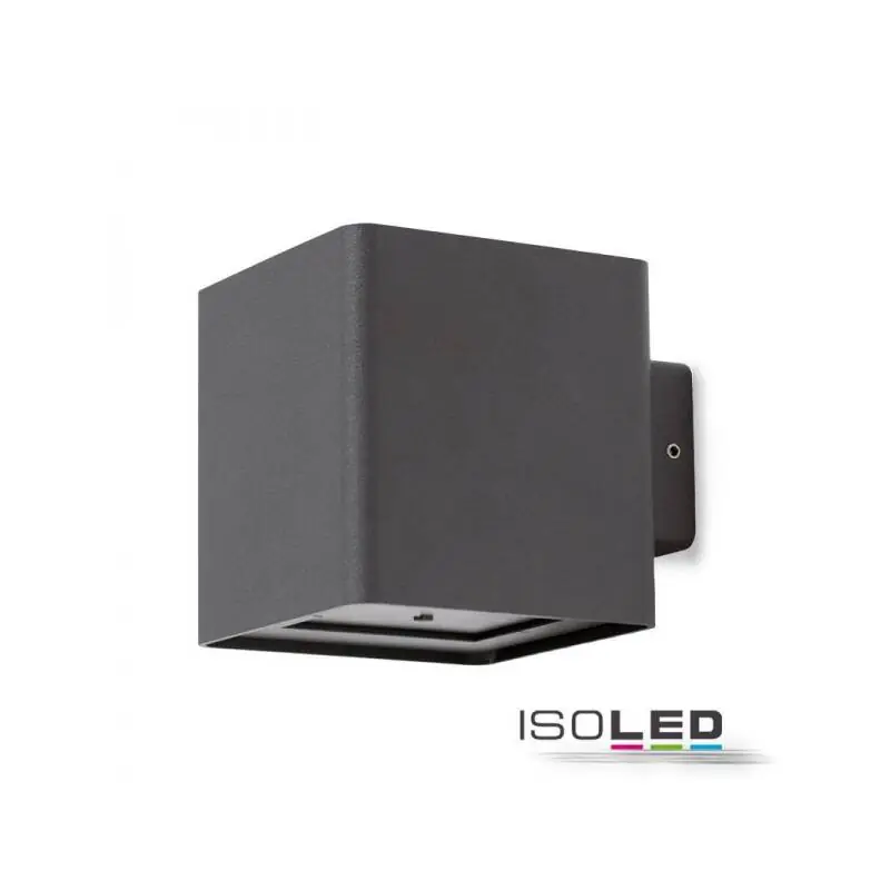 10W LED Wandleuchte FLEX UP&DOWN IP54 warmweiß Alu anthrazit EEK F [A-G] Begrenztes Angebot