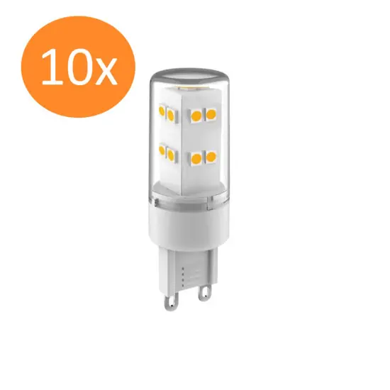 10er-Set Nordlux LED Lampe G9 3,3W 3000K warmweiss 5195000221 Neue Ware