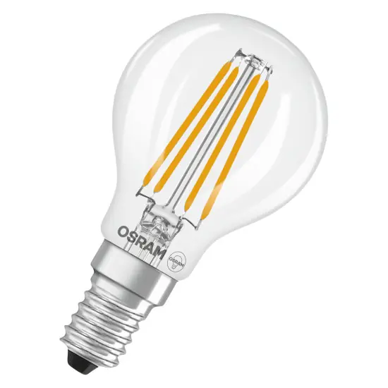 OSRAM LED Leuchtmittel LED Retrofit CLASSIC P 3.4W 840 Clear E14 Neutralweiss 4099854468339 Saisonangebot