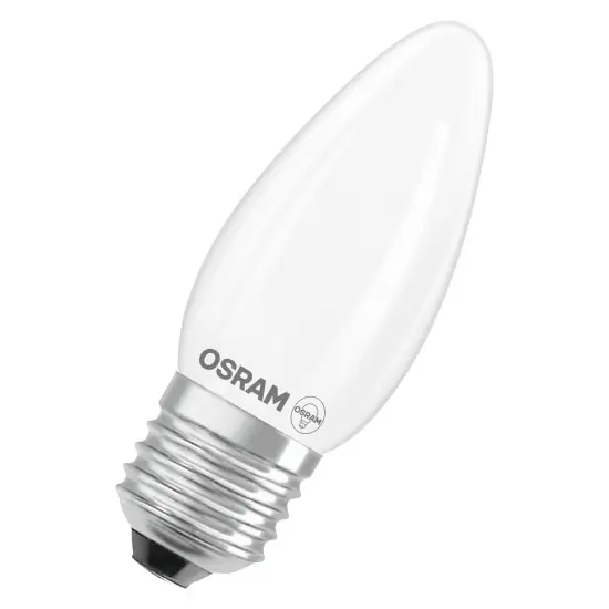 Meistverkauft OSRAM LED Leuchtmittel LED Retrofit CLASSIC B 3.4W 827 Frosted E27 Warm weiß 4099854466960