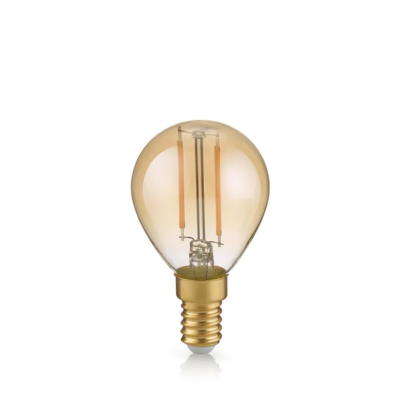 10er Pack LED Leuchtmittel, Dimmer, Amberfarben, 400 Lumen, 7 cm Höhe Highlight