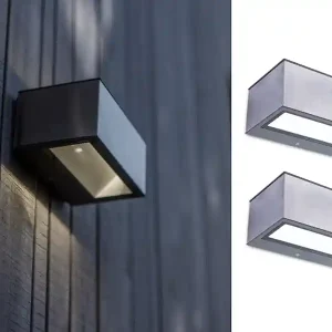 Finale Aktion LED UP & Downlight Wandlampen 2er SET aus dem Hause LUTEC