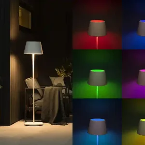 4in1 Akku Outdoor Stehleuchte Markenprodukt