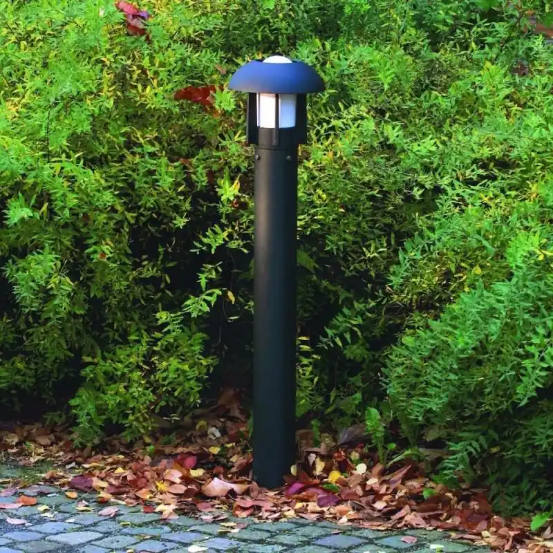 102cm Heimdal Wegeleuchte Konstsmide 512-752 schwarz lackiertes Aluminium, opales Glas, handmade in EU Wochenendangebot