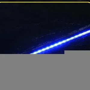 12 V LED Leiste 10x10mm 24 LEDs 61 cm blau Rabatt