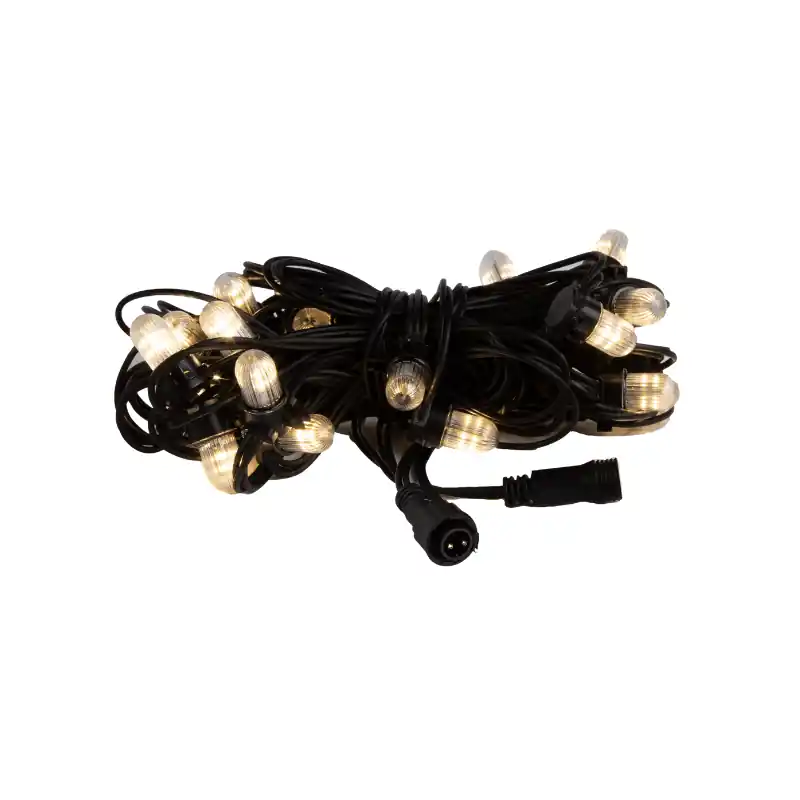 10m Super-Warmweiße Partylichterkette 230V 25 Leuchten
         | Magic Leds Wochenendangebot