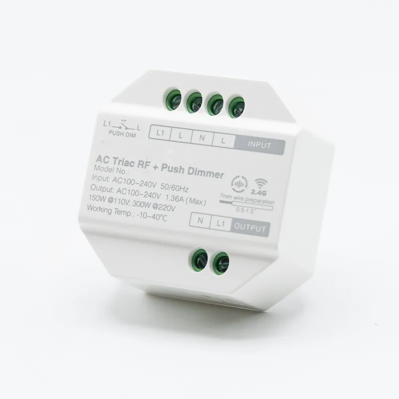 Easy-Serie 230V Funkdimmer Doseneinbau,  1.36A, Push-Dim, ohne Fernb.
         | Magic Leds Preisreduziert